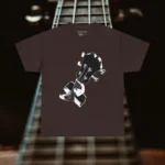 Dark Chocolate C Chord Acoustic Bass Player T-shirts