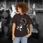 Dark Chocolate Model C Chord Acoustic Bass Player T-shirts