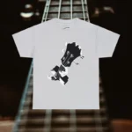 Ice Grey C Chord Acoustic Bass Player T-shirts