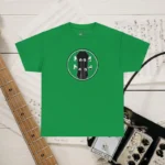 Irish Green Headstock X Acoustic Bass Guitar T-shirts 100% Cotton 17 Colors Unisex S M L XL