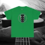 Irish Green Headstock Y Acoustic Guitar T-shirts 100% Cotton 17 Colors Unisex S M L XL