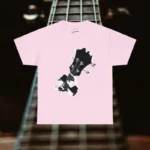 Light Pink C Chord Acoustic Bass Player T-shirts