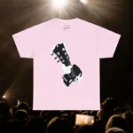 Light Pink G Chord Acoustic Guitar Player T-shirts 100% Cotton 17 Colors Unisex S M L XL
