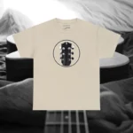 Sand Headstock Y Acoustic Guitar T-shirts 100% Cotton 17 Colors Unisex S M L XL