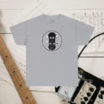 Sport Grey Headstock X Acoustic Bass Guitar T-shirts 100% Cotton 17 Colors Unisex S M L XL