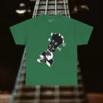 Turf Green C Chord Acoustic Bass Player T-shirts