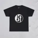 Black Front Immaculate Guitar Conception Yin and Yang Tee Shirts