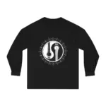 Black Front View Guitar Stars VS Yin and Yang Long Sleeve Shirts