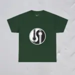 Forest Green Immaculate Guitar Conception Yin and Yang Tee Shirts