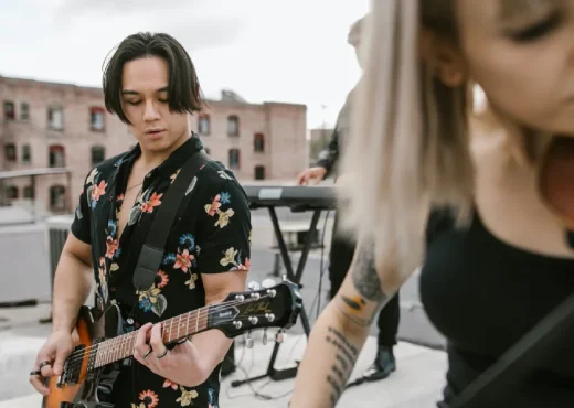 Guitaralize Band Photo with Violin Player