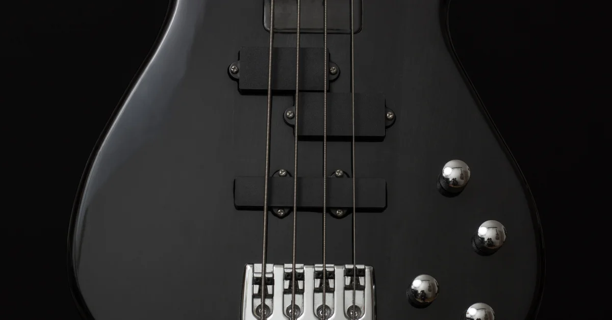 Guitaralize Black Bass Guitar