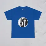 Royal Blue Immaculate Guitar Conception Yin and Yang Tee Shirts