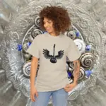 Sand Electric WingsGuitar T-shirts 100% Cotton 17 Colors Unisex S M L XL