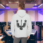 Ash Electric Wings Hoodies - Unisex Guitar Clothing