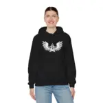 Black Acoustic Starwings '90 Guitar Hoodies