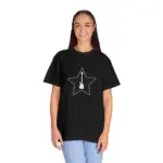 Black Bass Stardom Unisex Bass Guitar T-shirts