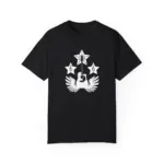 Black Front Acoustic Guitar Star Shirts