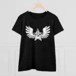 Black Guitar Starwings '93 Short Sleeve Women's Tops