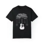 Black Guitar Tree of Life Tees