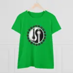 Irish Green Guitar Star V Yin Yang Womens Top