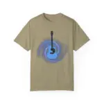 Khaki Guitar Galaxy 01 100% Cotton Shirts