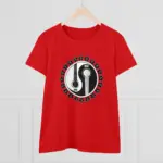 Red Guitar Star V Yin Yang Womens Top