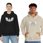 Sand and Black Acoustic Starwings '90 Guitar Hoodies