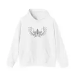 White Acoustic Starwings '90 Guitar Hoodies