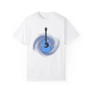 White Guitar Galaxy 01 100% Cotton Shirts