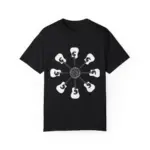 Black Guitar Circle of Life T-shirts